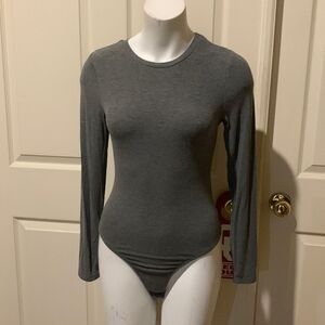 Black Tape ribbed Bodysuit. Small